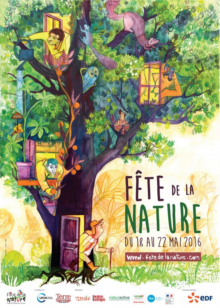 affiche fête de la nature