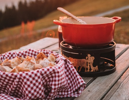 la meilleure fondue de Megève ©DR